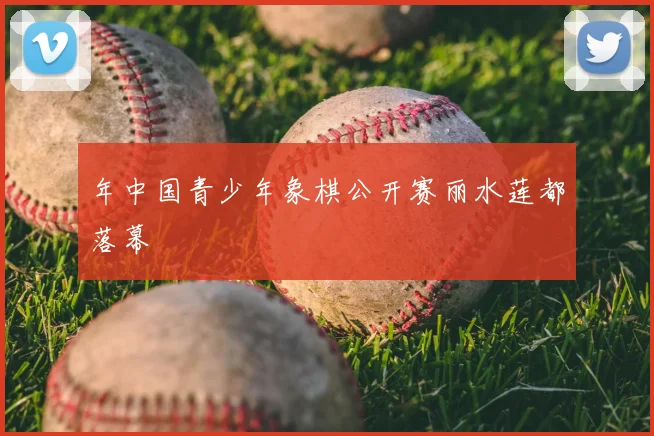 年中国青少年象棋公开赛丽水莲都落幕