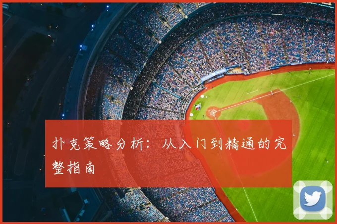 扑克策略分析：从入门到精通的完整指南