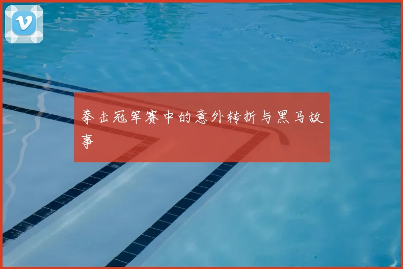 拳击冠军赛中的意外转折与黑马故事